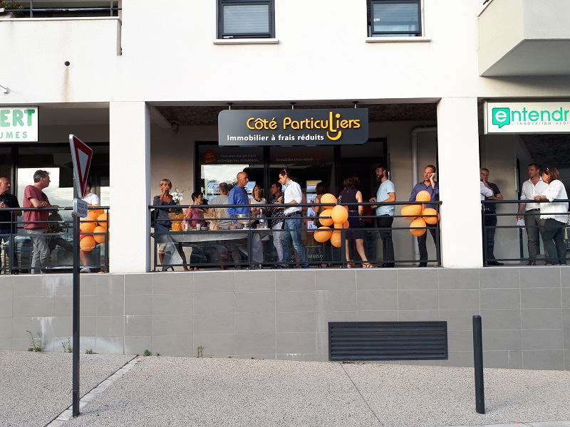 Actualité Côté Particuliers : Inauguration de l'Agence Les Angles Bellevue !